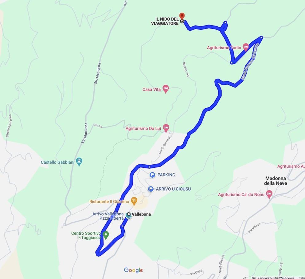 Il Nido Del Viaggiatore Vallebona 외부 사진